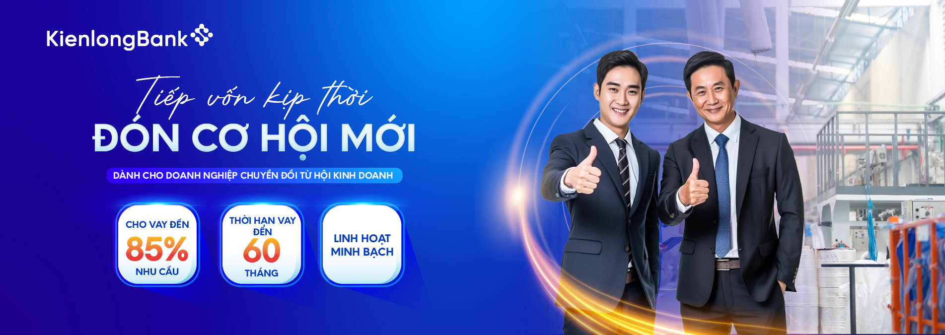KienlongBank tiếp sức doanh nghiệp chuyển đổi