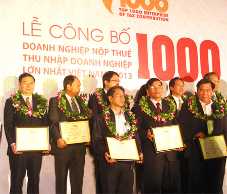 Kienlongbank lọt vào Top 1000 Doanh nghiệp nộp thuế thu nhập doanh nghiệp lớn nhất Việt Nam