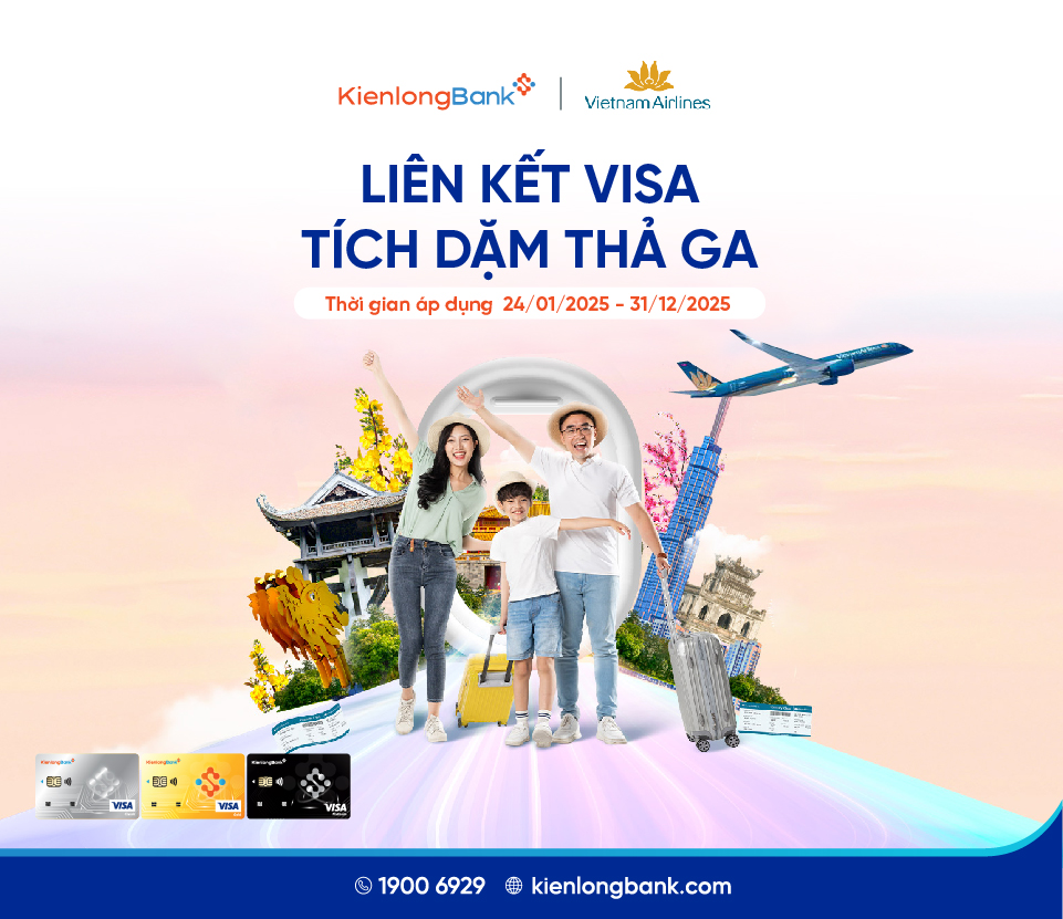 Tích dặm thả ga cùng Vietnam Airlines