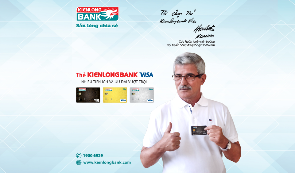 TVC Kienlongbank Visa international credit card