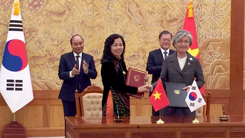 Việt Nam và Hàn Quốc ký Nghị định thư thứ hai sửa đổi Hiệp định tránh đánh thuế hai lần