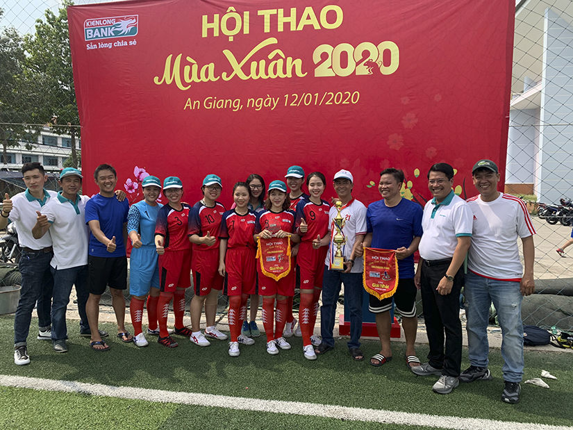 Kienlongbank An Giang tổ chức Hội thao mùa Xuân 2020