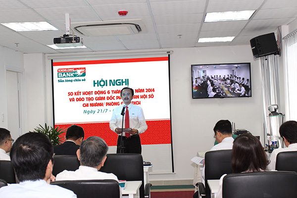 Kienlongbank tổ chức hội nghị sơ kết 6 tháng đầu năm 2014