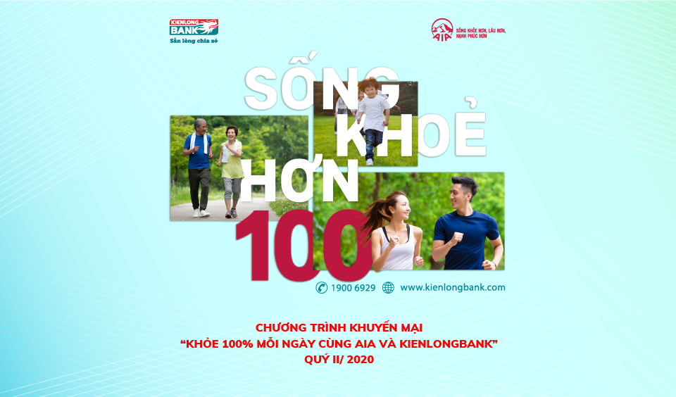 An tâm bảo vệ sức khỏe mỗi ngày cùng Kienlongbank