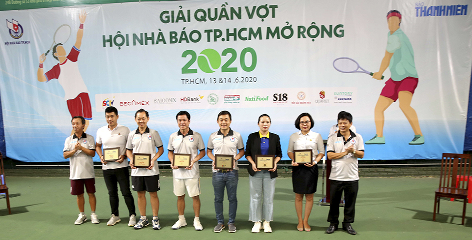 Kienlongbank đồng hành Giải quần vợt Hội Nhà báo Thành phố Hồ Chí Minh mở rộng năm 2020