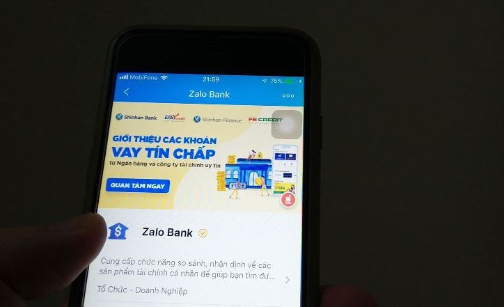 Bộ Công Thương không quản lý và cấp phép cho Zalo Bank