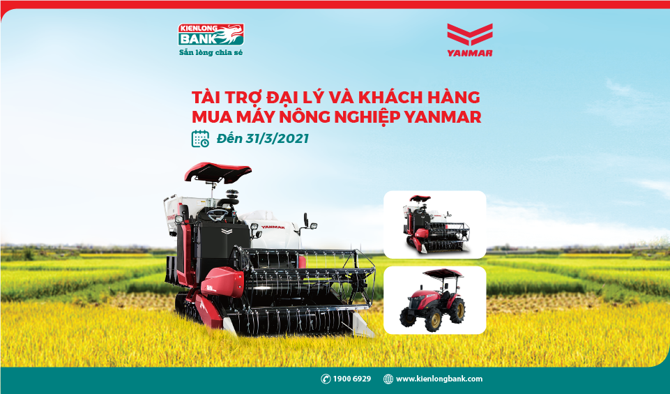 [VIDEO] Kienlongbank - Yanmar: Cooperation in implementation financial solutions for agencies and customers on purchasing agriculture machinery