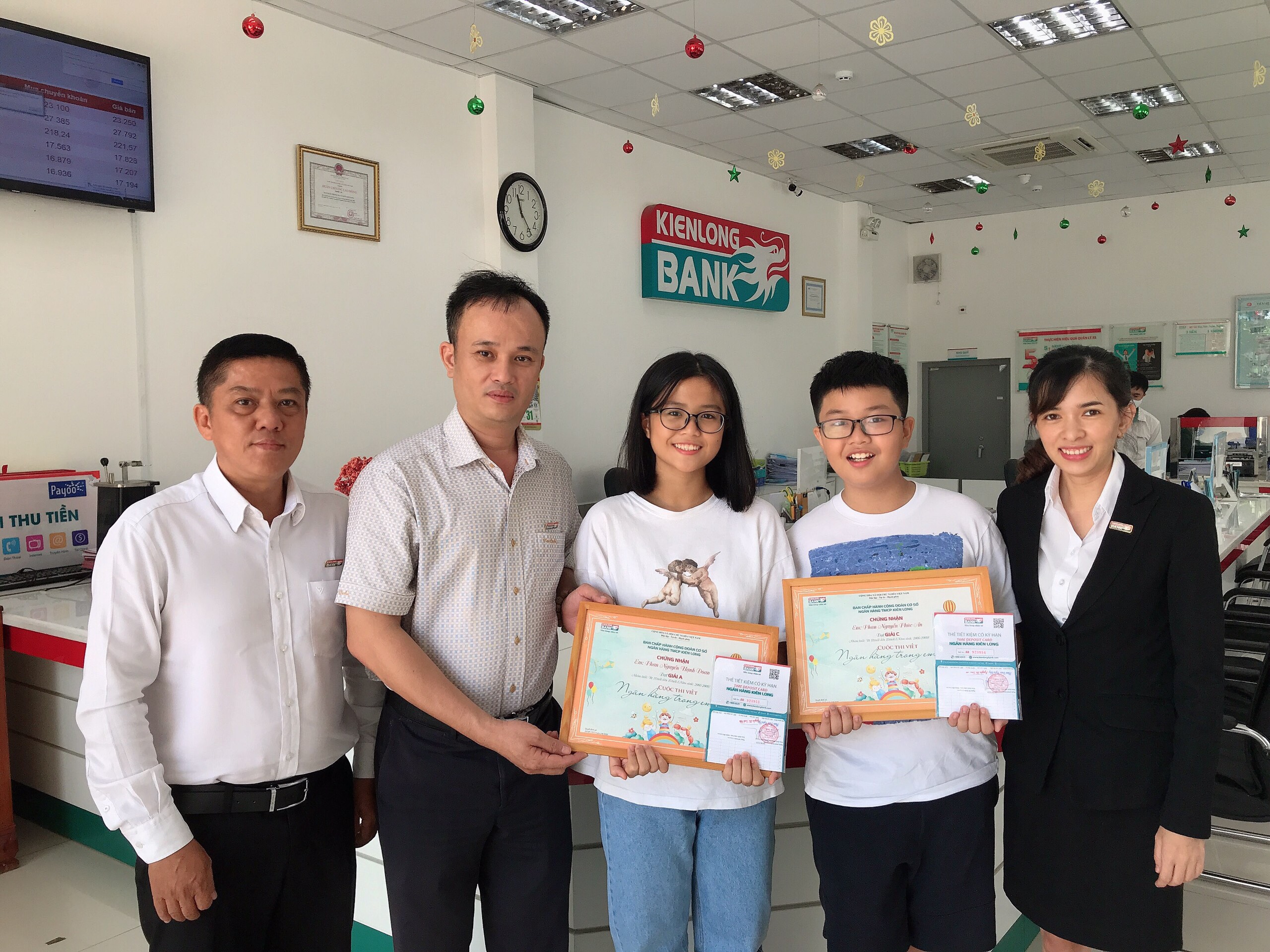 Tác phẩm duy nhất của Kienlongbank đạt giải cuộc thi viết “Ngân hàng trong em” do Công đoàn Ngân hàng Việt Nam tổ chức