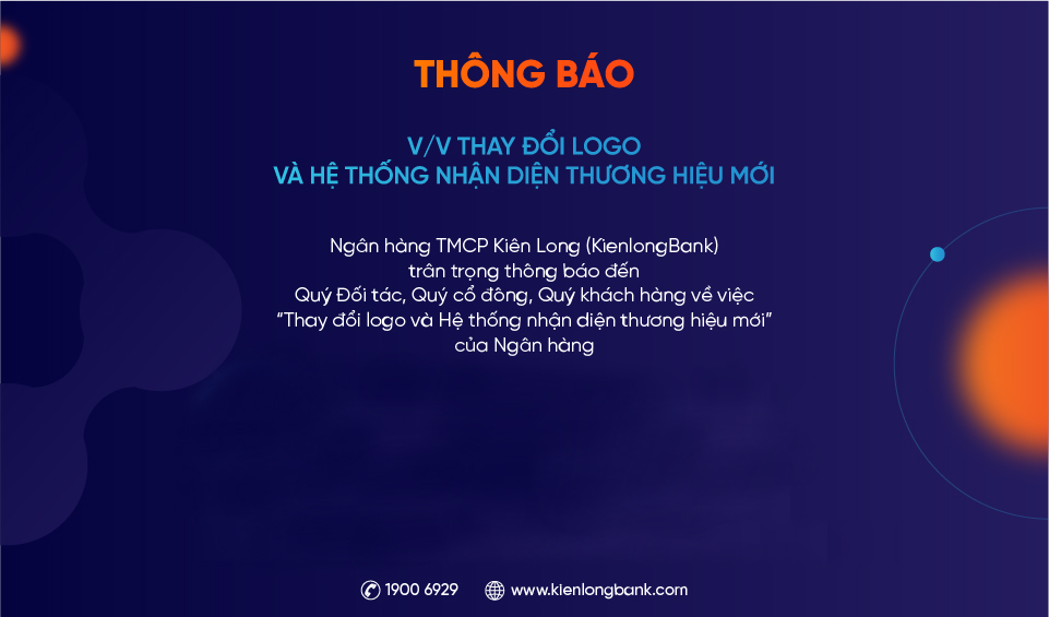 Thông báo v/v thay đổi logo và hệ thống nhận diện thương hiệu mới