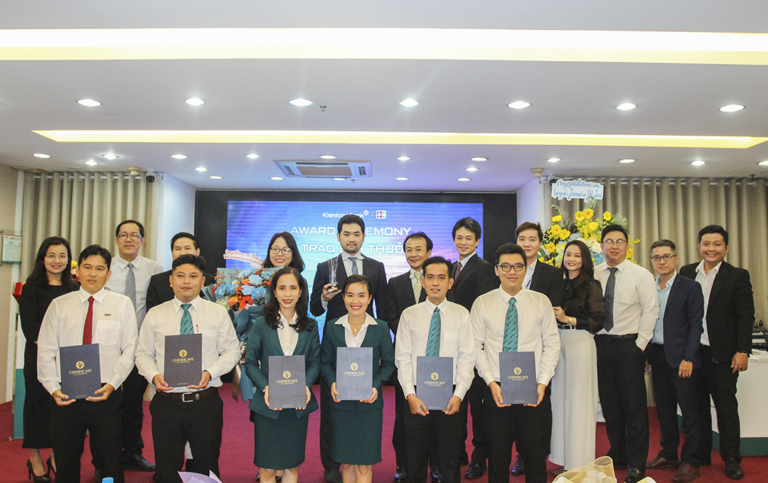 KienlongBank nhận giải thưởng từ Tổ chức thẻ Quốc tế JCB