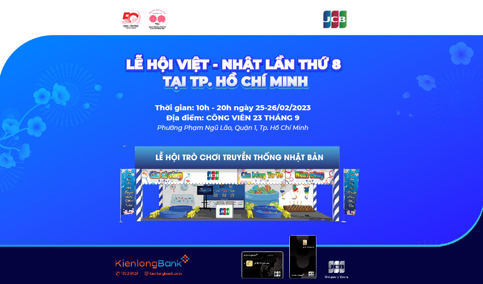 KienlongBank đồng hành cùng JCB trong Chương trình Lễ hội Việt - Nhật lần thứ 8 (Japan Vietnam Festival)