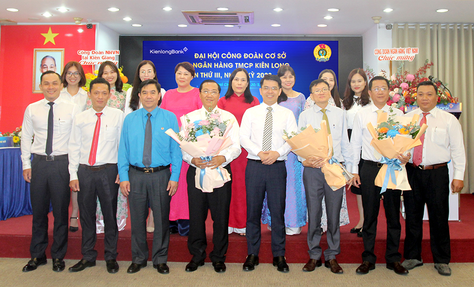 KienlongBank tổ chức Đại hội Công đoàn cơ sở KienlongBank khóa III, nhiệm kỳ 2023 - 2028