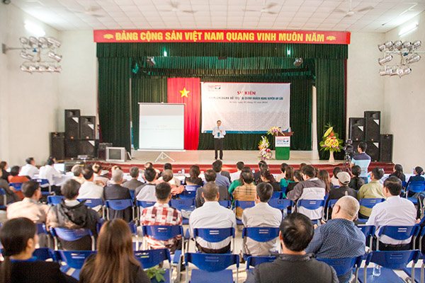 Kienlongbank hỗ trợ tài chính cho khách hàng huyện An Lão
