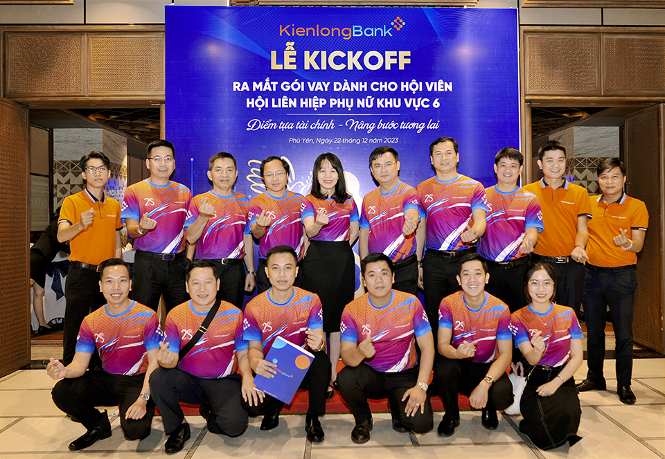 KienlongBank tổ chức thành công lễ kickoff ra mắt gói vay dành cho hội viên hội liên hiệp phụ nữ khu vực 6