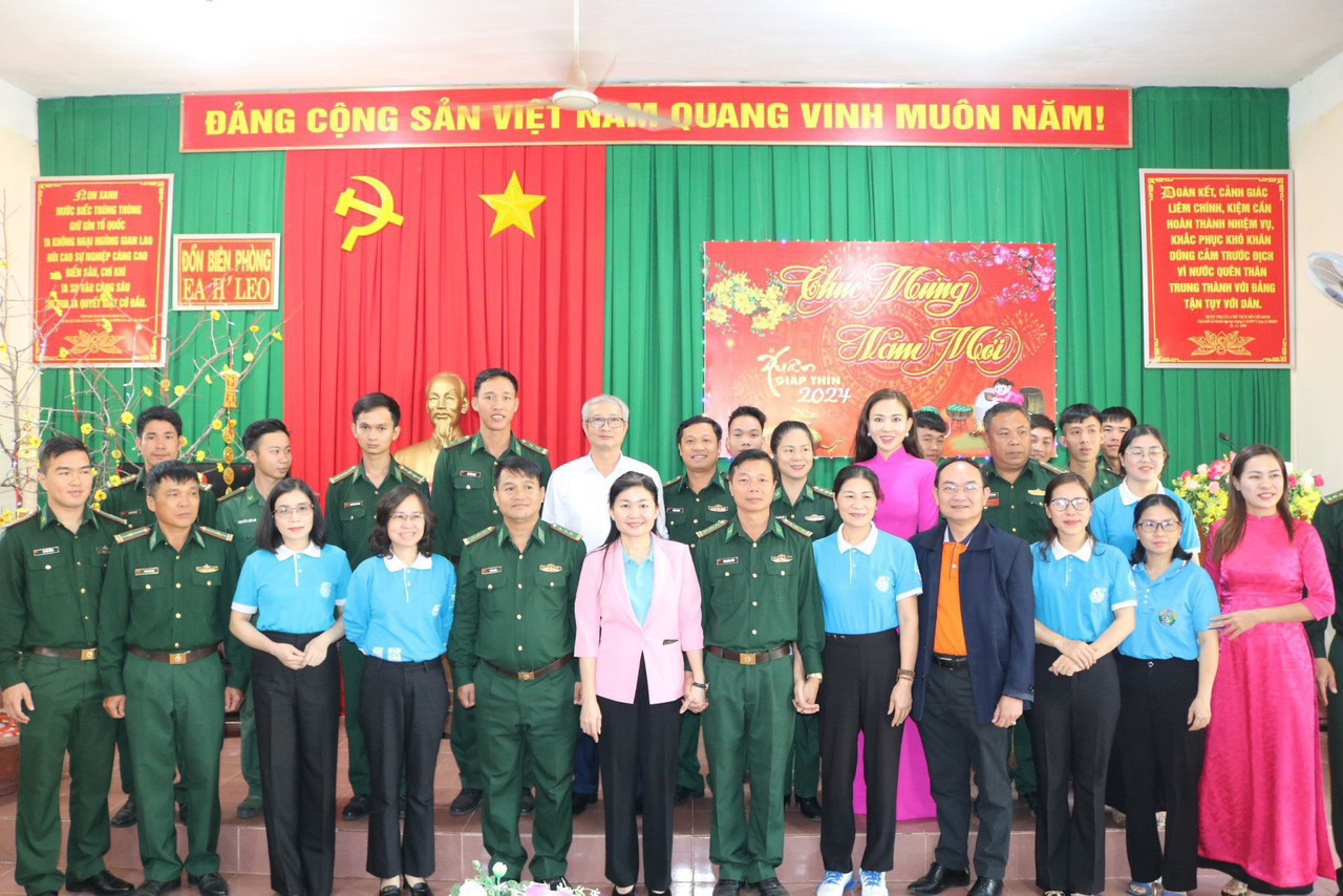 KienlongBank Đắk Lắk tổ chức chương trình “Tết yêu thương” Xuân Giáp Thìn 2024