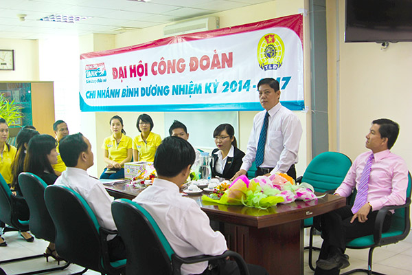 Kienlongbank tổ chức đại hội công đoàn cơ sở