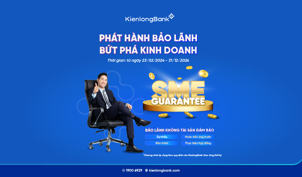 KienlongBank triển khai chương trình phát hành bảo lãnh cho doanh nghiệp SME
