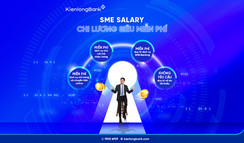 Ngàn ưu đãi cho khách hàng sử dụng dịch vụ mở tài khoản chi lương tại KienlongBank