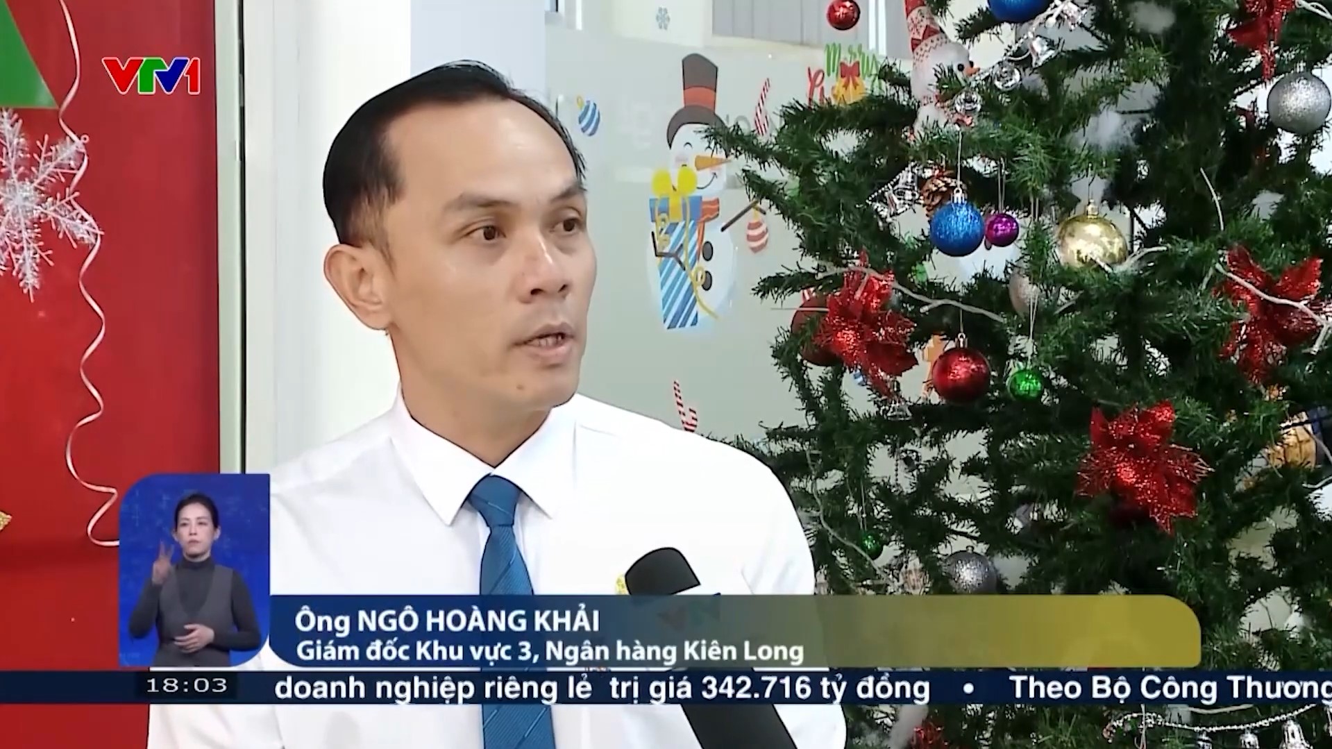 VTV1: CẬP NHẬT SINH TRẮC HỌC CÙNG KIENLONGBANK