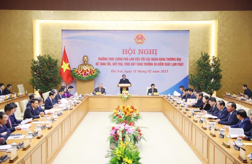 Thủ tướng đánh giá cao đóng góp của ngành Ngân hàng trong thành công của đất nước năm 2024