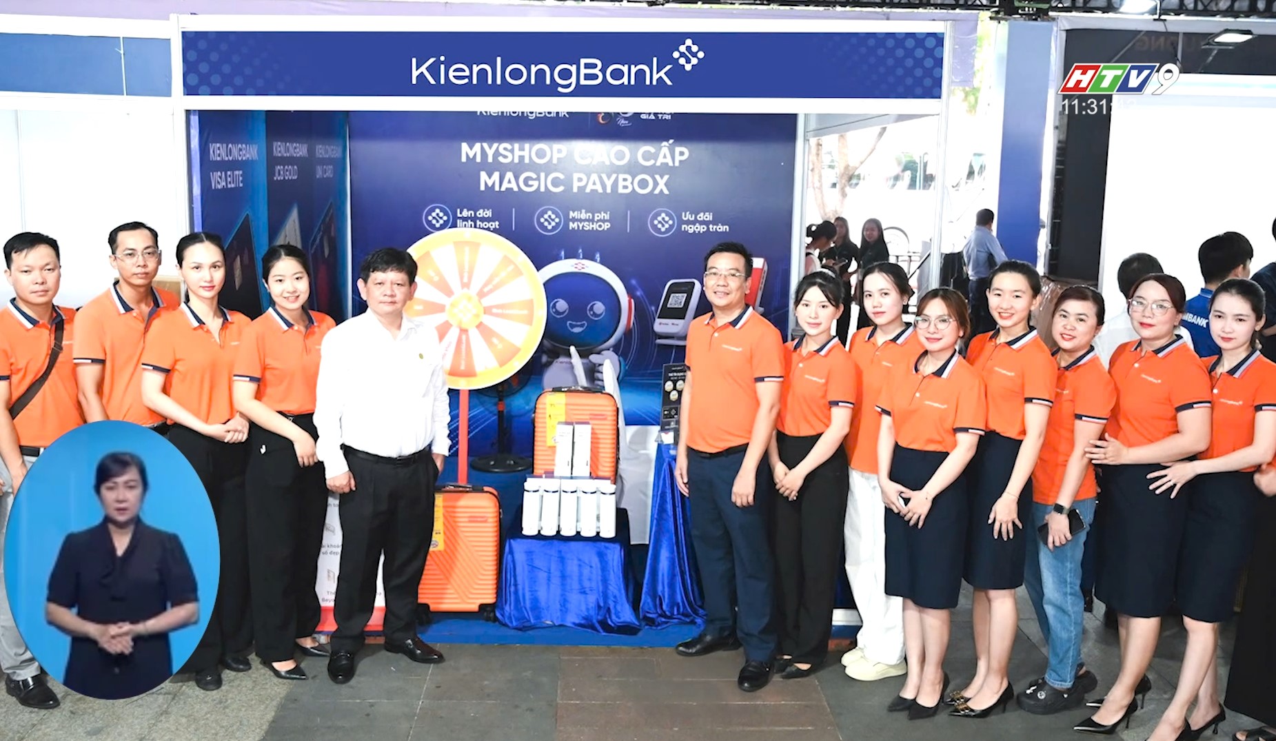 [HTV9] Sống xanh – Thanh toán số - KienlongBank mang đến làn gió công nghệ mới tại Ngày Không Tiền Mặt 2025