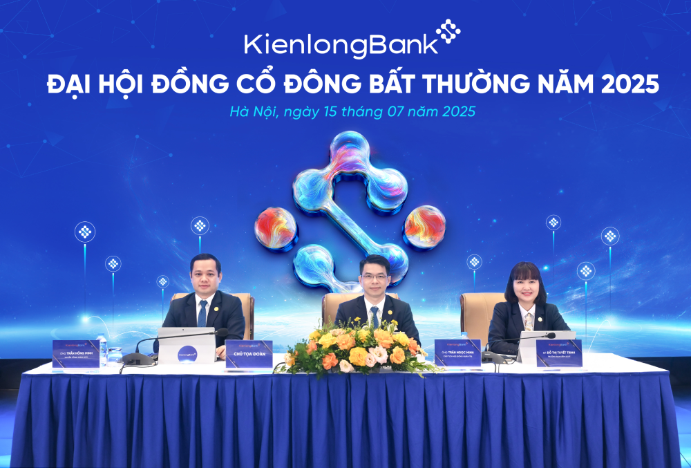 KienlongBank tổ chức thành công ĐHĐCĐ bất thường 2025: Thông qua việc tăng vốn và chia cổ tức 60%