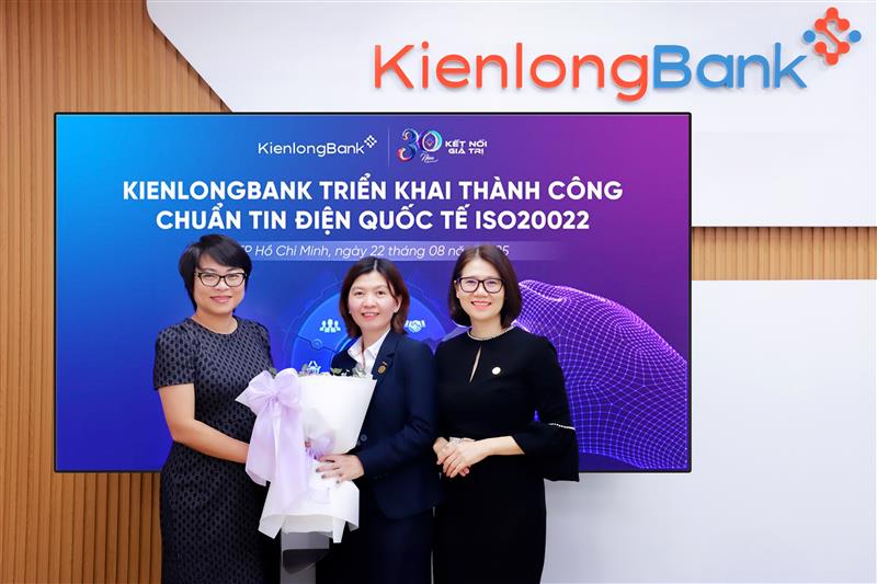 Thanh toán nhanh hơn, minh bạch hơn: KienlongBank bứt phá với chuẩn toàn cầu ISO20022