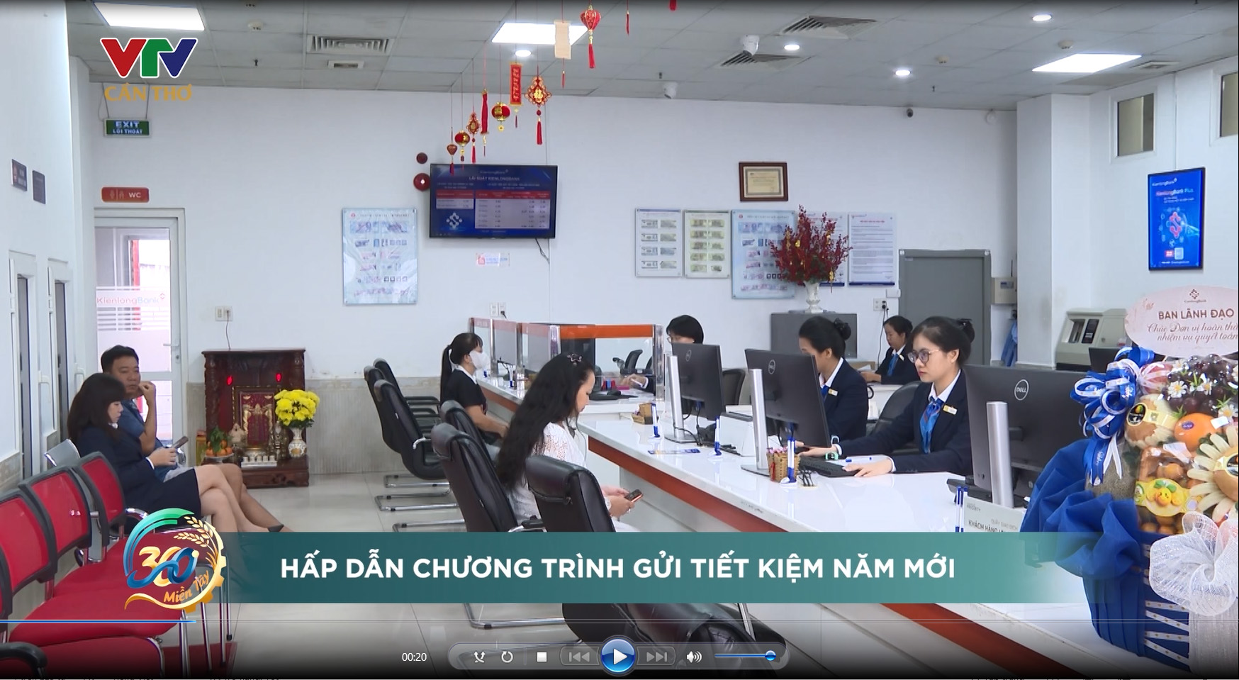 [VTV CẦN THƠ] TIẾT KIỆM DỊP TẾT: LÃI SUẤT ƯU ĐÃI VÀ CƠ HỘI NHẬN QUÀ TẾT LỘC XUÂN