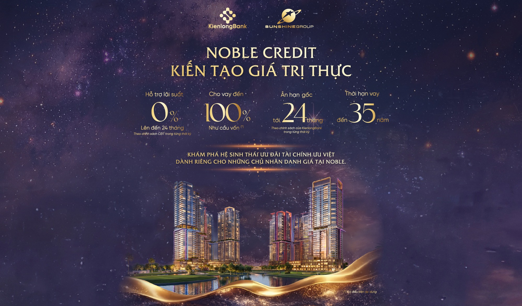 Noble Credit - Kiến tạo giá trị thực cho những chủ nhân danh giá tại các dự án Noble