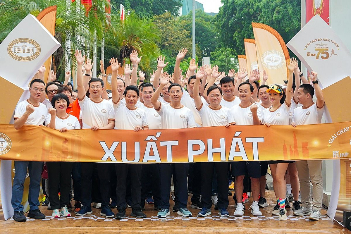 Chính thức phát động Giải chạy trực tuyến “75 năm Ngân hàng Việt Nam”