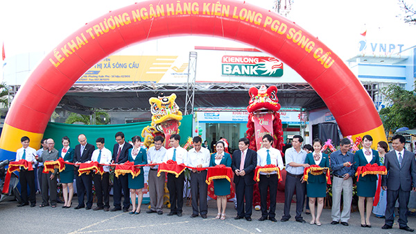 Kienlongbank khai trương mới 02 Phòng giao dịch Sông Cầu - Phú Yên và An Nhơn - Bình Định