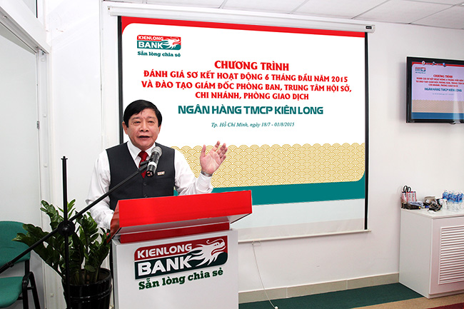 Kienlongbank khai mạc chương trình “Đánh giá và đào tạo Giám đốc 2015”