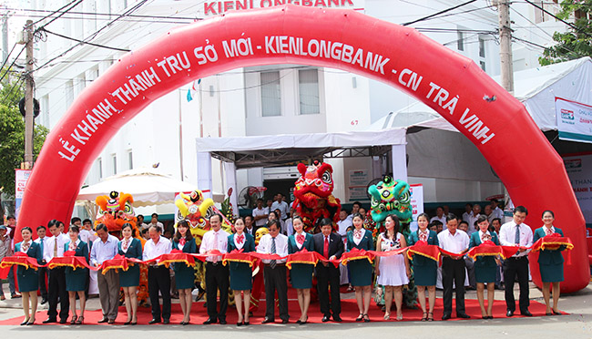 Kienlongbank khánh thành trụ sở mới Chi nhánh Trà Vinh