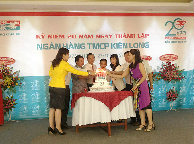Kienlongbank tưng bừng tổ chức lễ kỷ niệm 20 năm thành lập tại Hậu Giang – Cà Mau – Đồng Nai và Đắk Lắk