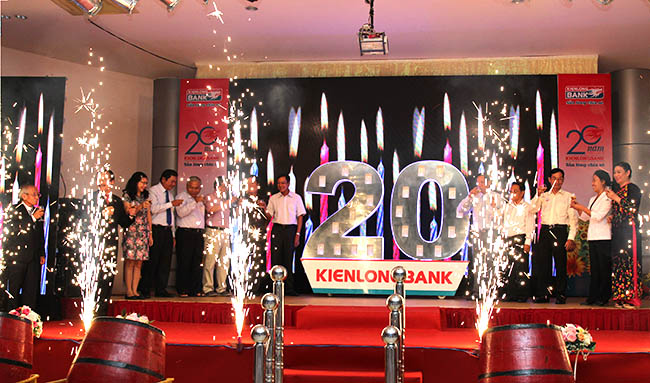 Kienlongbank tổ chức thành công Lễ kỷ niệm 20 năm tại Tp.Rạch Giá, tỉnh Kiên Giang