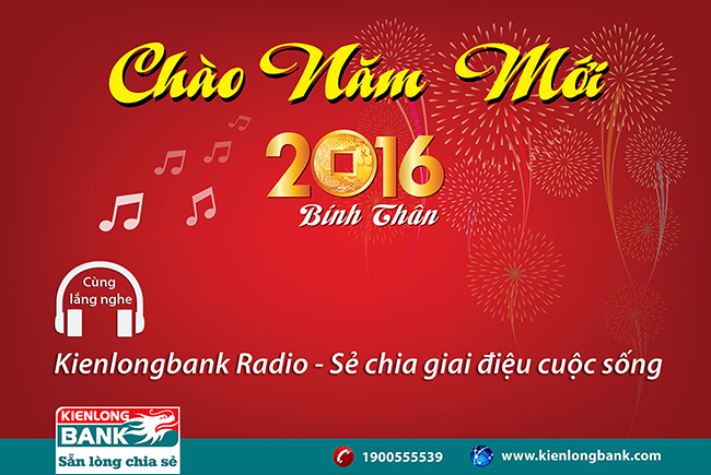 Bản tin "Kienlongbank Radio số 13" với chủ đề "Chào năm mới"