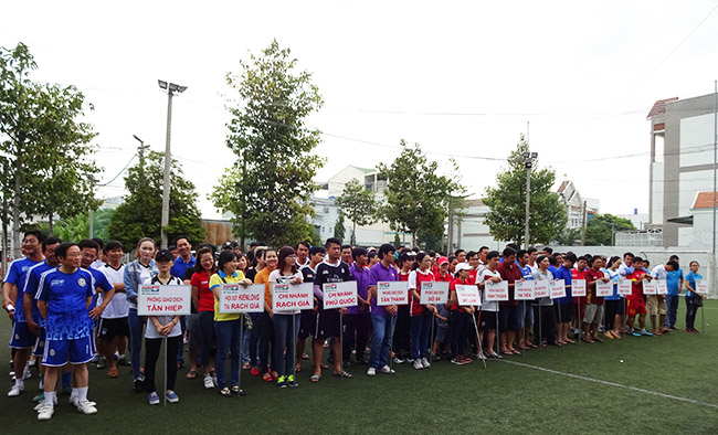 Kienlongbank tưng bừng tổ chức Hội thao chào Xuân Bính Thân 2016