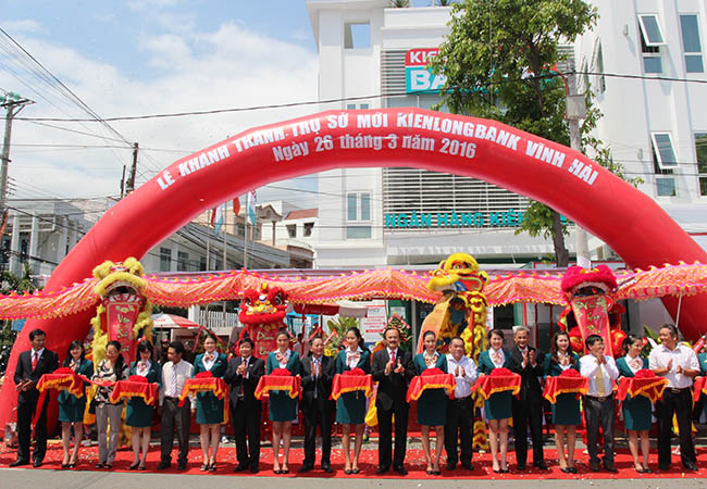 Kienlongbank đồng loạt khánh thành tòa nhà trụ sở PGD Vĩnh Hải, Cam Ranh tại Khánh Hòa