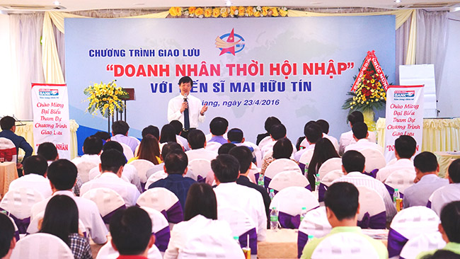 Chương trình giao lưu “Doanh nhân thời hội nhập” với Tiến sĩ Mai Hữu Tín – Phó Chủ tịch HĐQT Kienlongbank