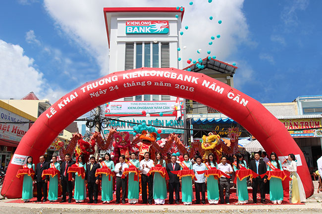 Kienlongbank khai trương PGD Năm Căn tại Cà Mau