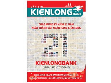 Bản tin Kienlongbank số 35 tháng 10 năm 2016