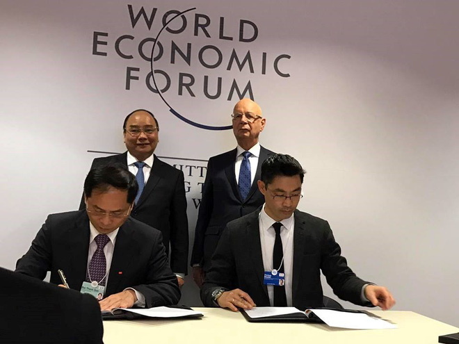 Việt Nam và WEF ký thỏa thuận hợp tác để đón đầu Cách mạng Công nghiệp lần thứ 4