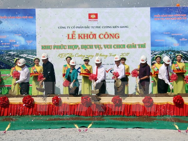 Kiên Giang khởi công xây khu phức hợp dịch vụ vui chơi Phú Cường