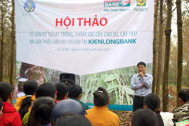 Kienlongbank tổ chức hội thảo tư vấn vốn vay cho bà con nông dân