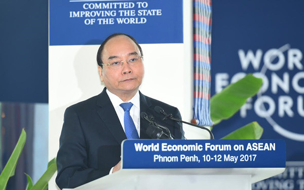 Thủ tướng tọa đàm với lãnh đạo nhiều tập đoàn lớn của WEF