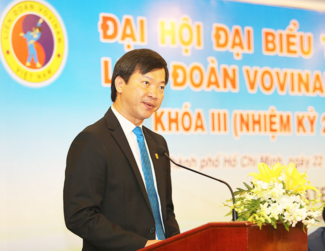 Doanh nhân Mai Hữu Tín làm Chủ tịch Liên đoàn Vovinam Việt Nam