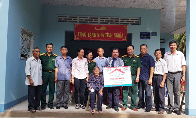 Kienlongbank trao tặng 01 nhà tình thương tại tỉnh Bến Tre