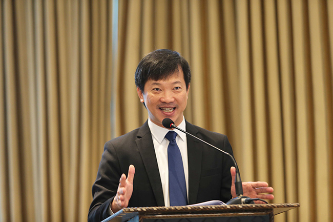 Doanh nhân Mai Hữu Tín - Phó Chủ tịch HĐQT Kienlongbank đắc cử Chủ tịch Liên đoàn vovinam thế giới