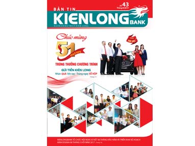 Bản tin Kienlongbank số 43 tháng 8 năm 2017