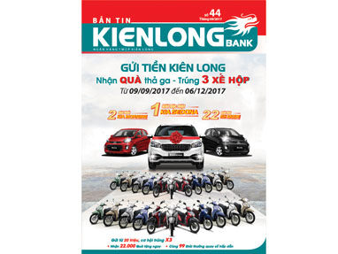 Bản tin Kienlongbank số 44 tháng 9 năm 2017
